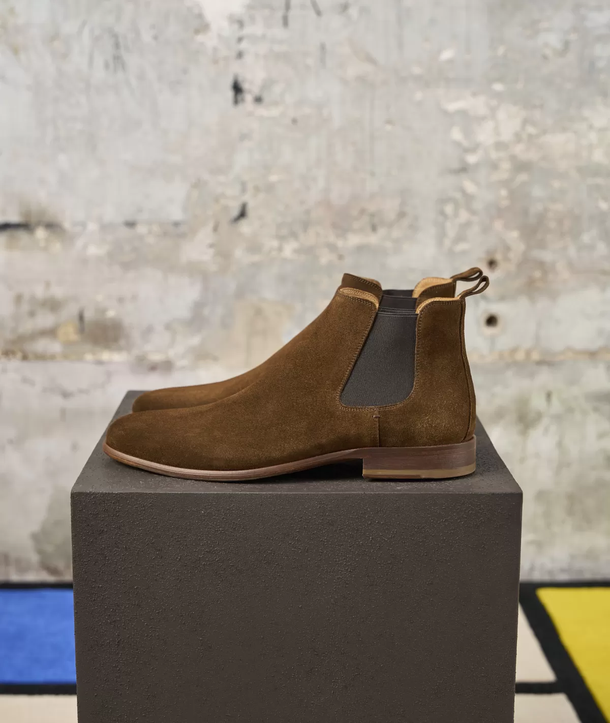 Sale Bottines chelseaen daim Homme Bottines