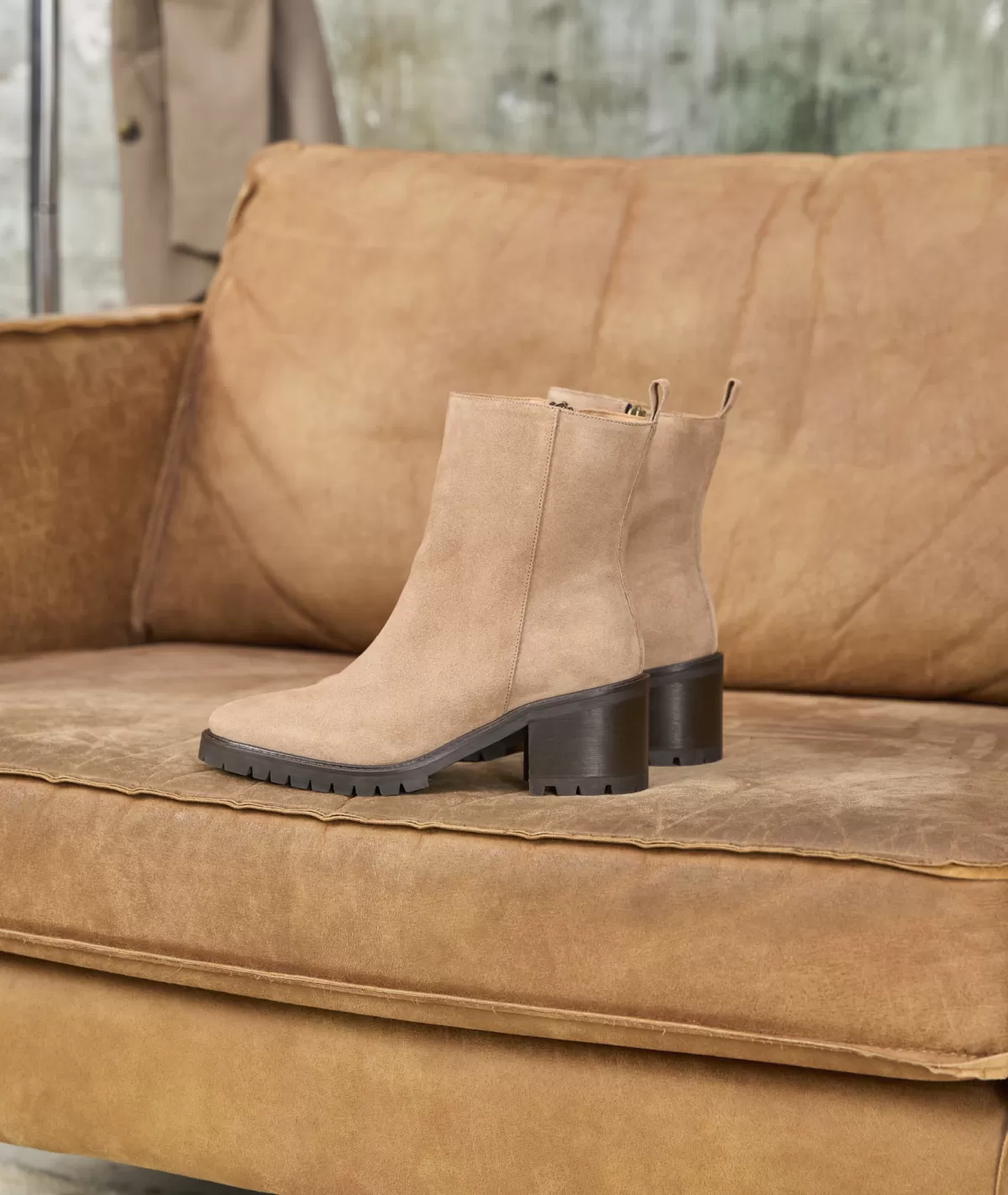 Discount Bottines Femme en daim Femme Boots