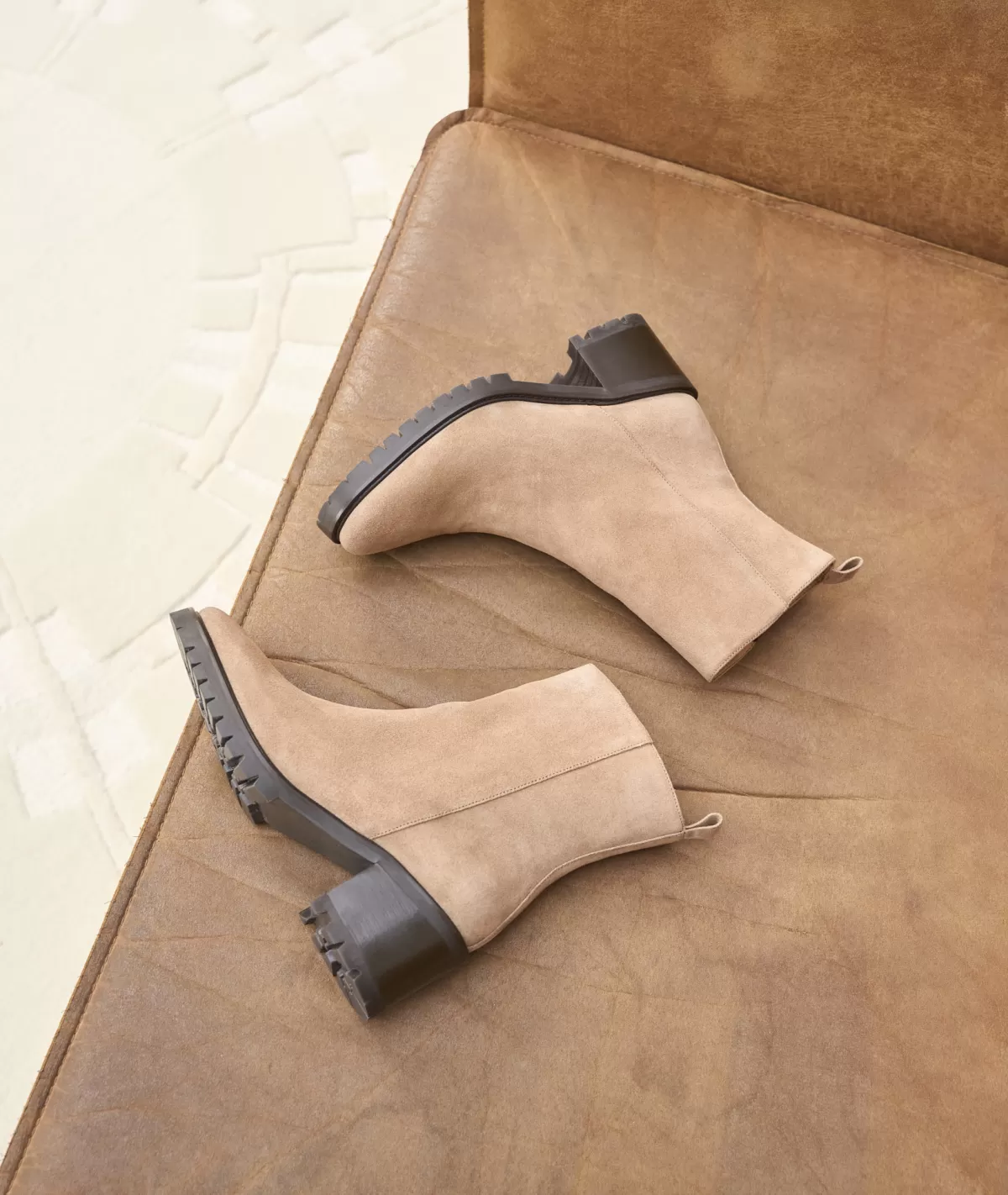 Discount Bottines Femme en daim Femme Boots
