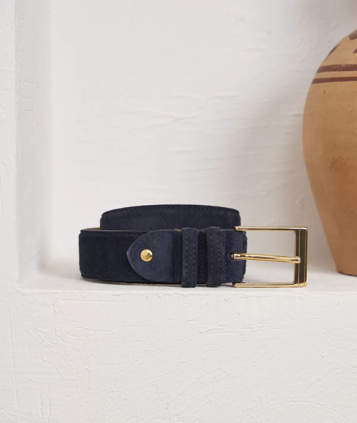 Cheap Ceinture en daim pour homme Homme Ceintures Homme