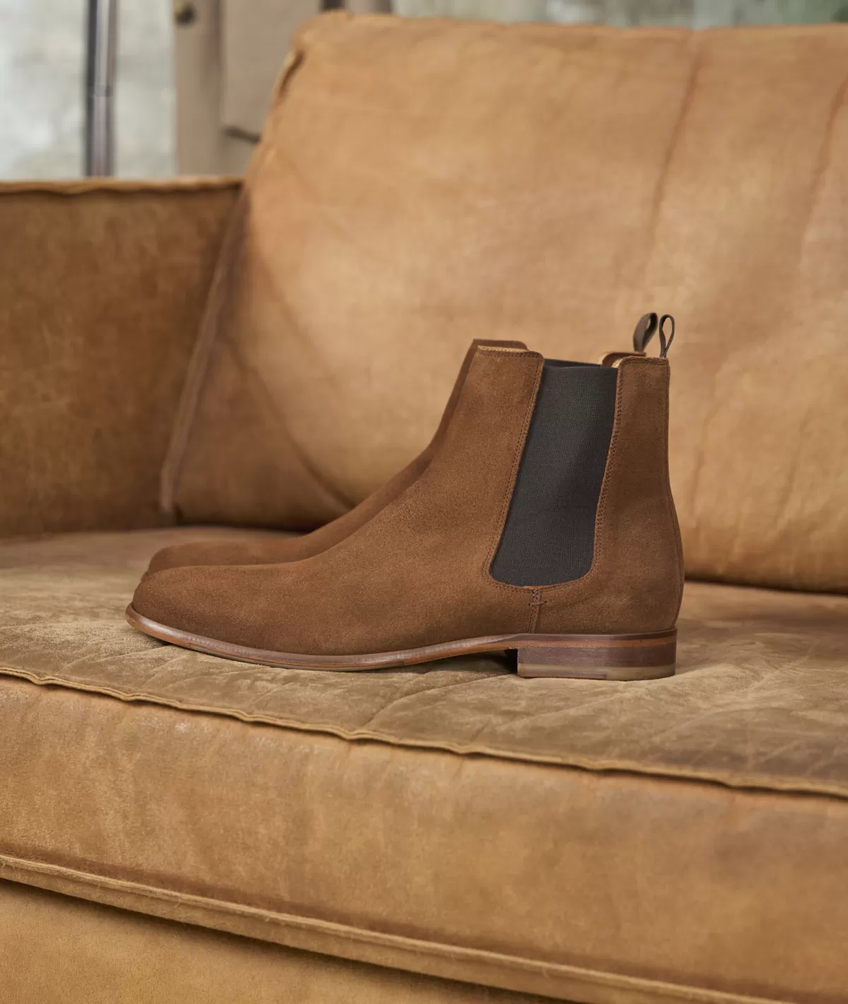 Best Sale chelsea boots en daim Homme Bottines