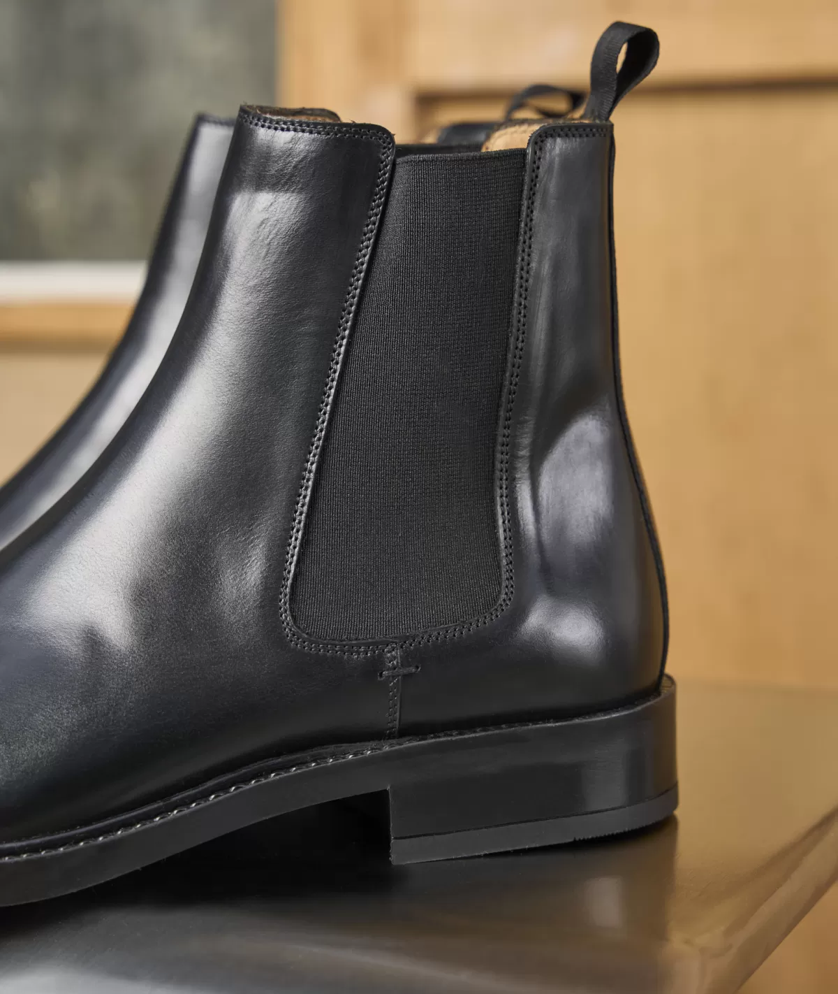 Online chelsea boots montantes en cuir Homme Bottines