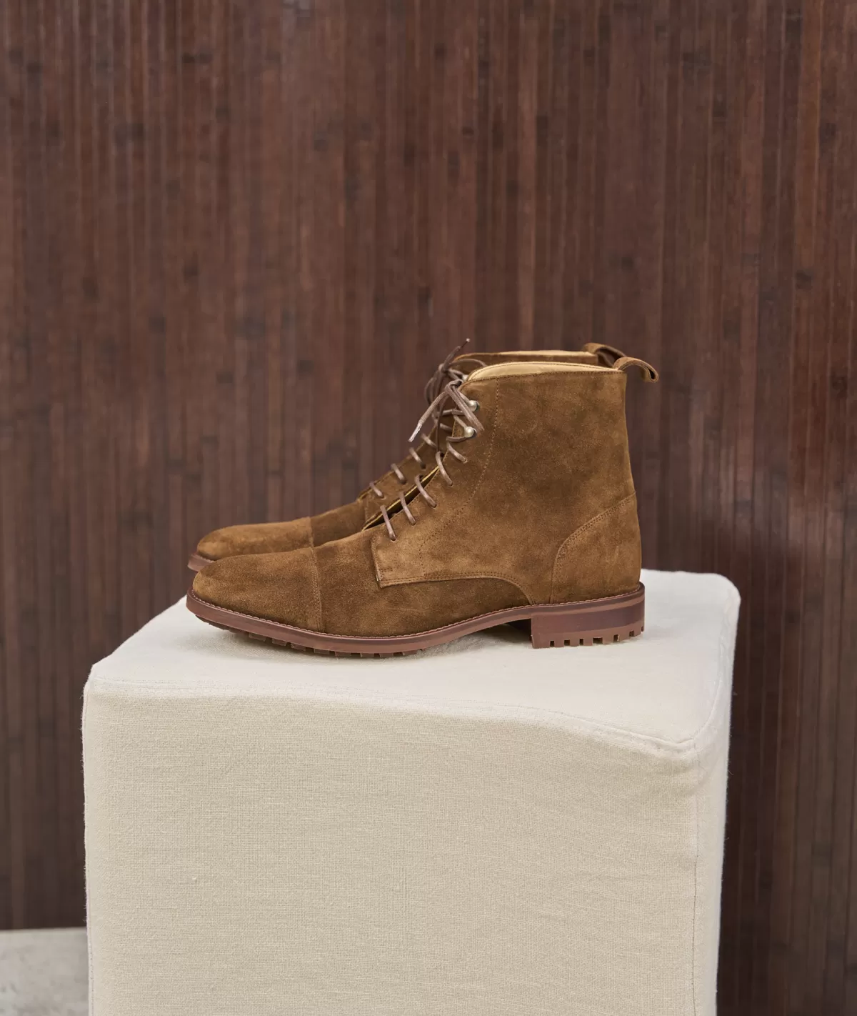Fashion Combat boots homme en daim Homme Combat Boots Homme