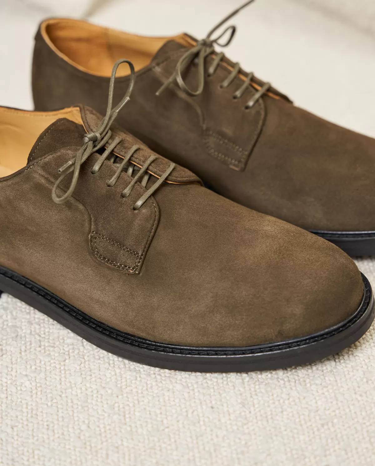 Hot DERBIES HOMME EN DAIM Homme Derbies Et Richelieu