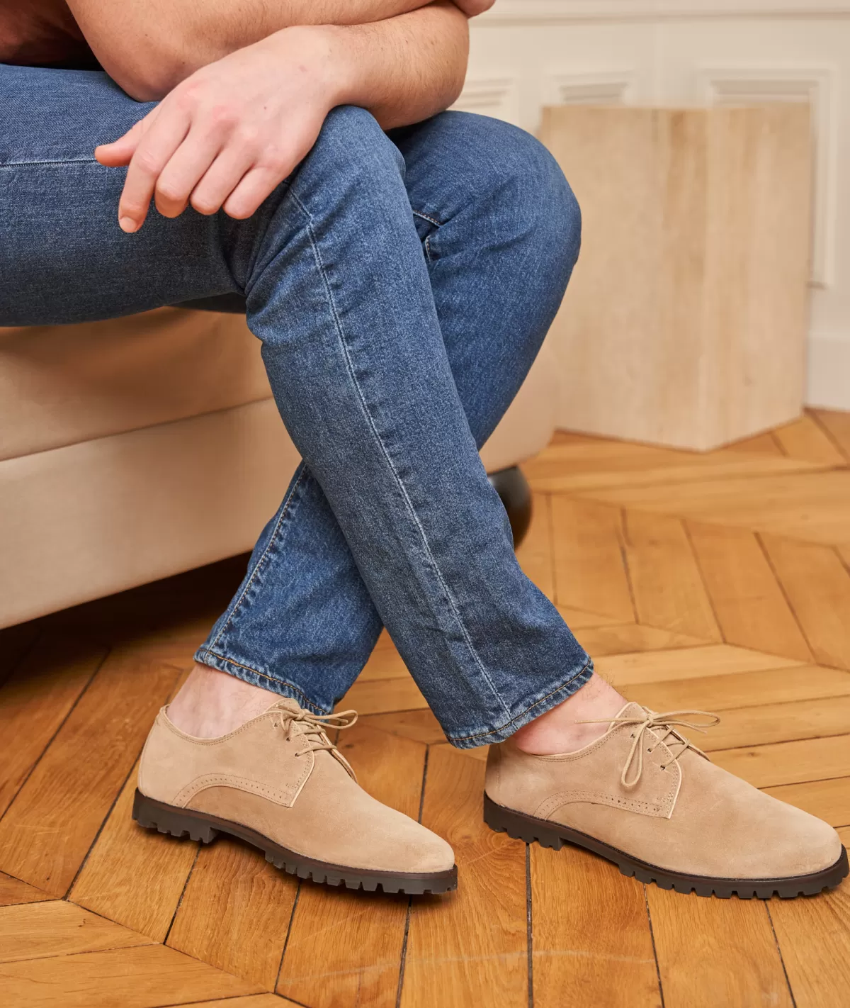 Fashion Derbies homme en daim  Homme Derbies Et Richelieu