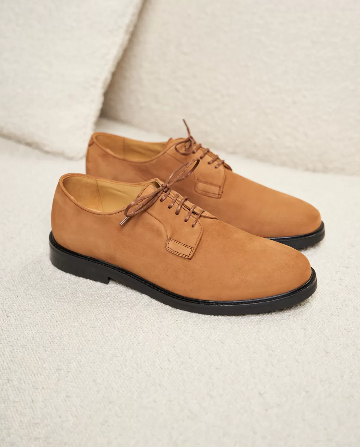 Best Sale Derbies homme en nubuck Homme Derbies Et Richelieu