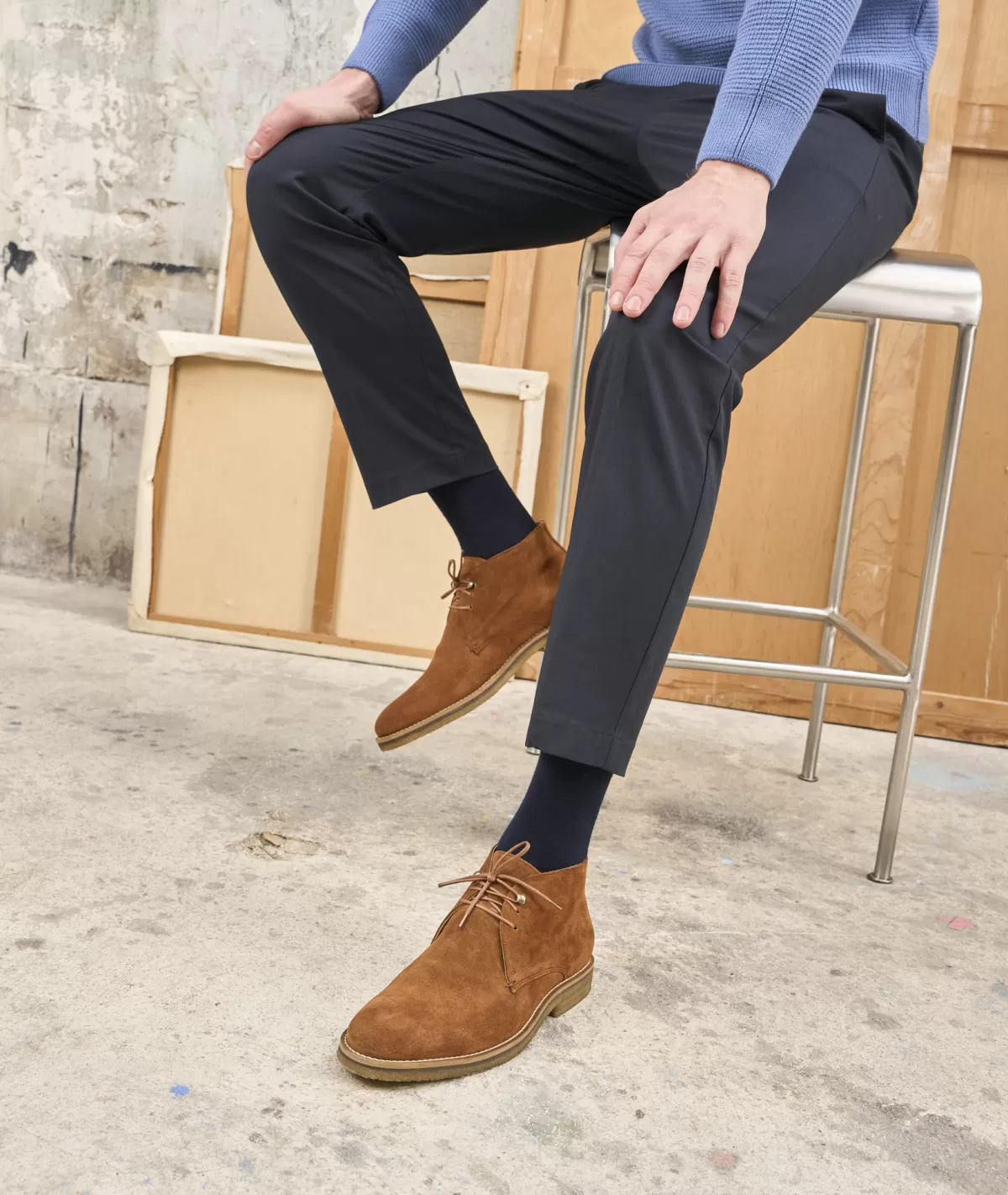 Shop Desert boots daim Homme Desert Boots
