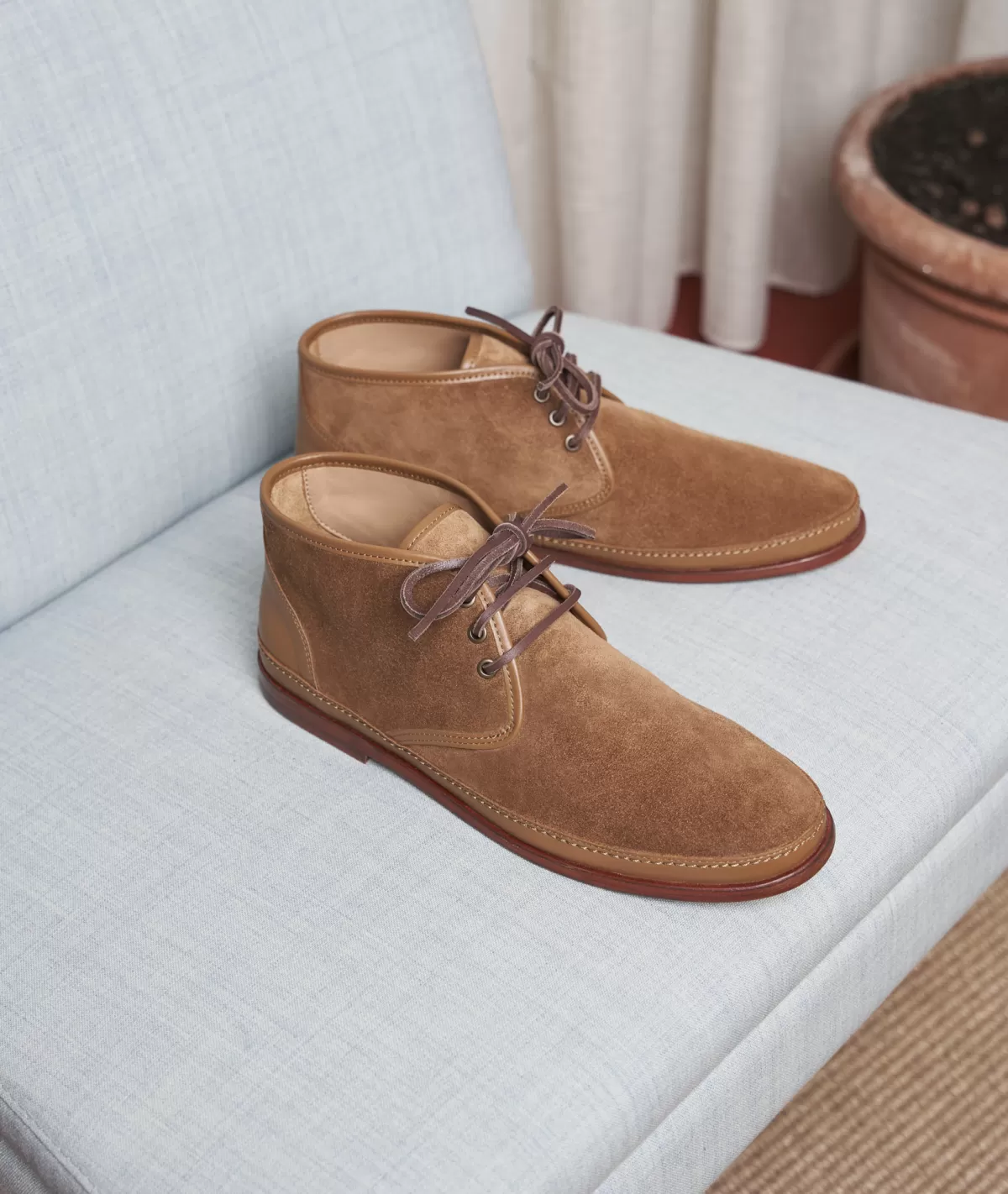 Store Desert boots en Daim Marron Homme Desert Boots