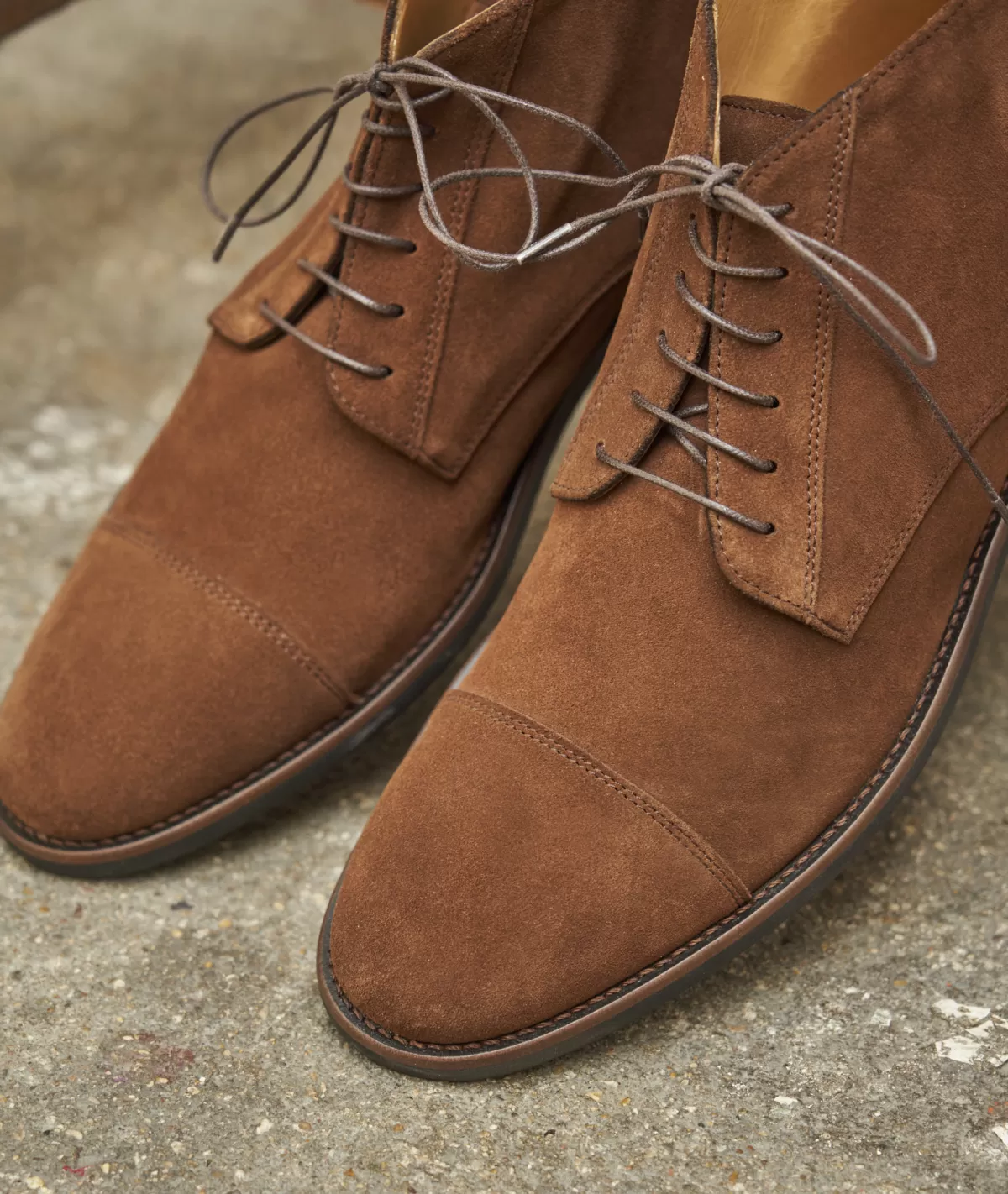 Online Desert boots en daim marron Homme Desert Boots