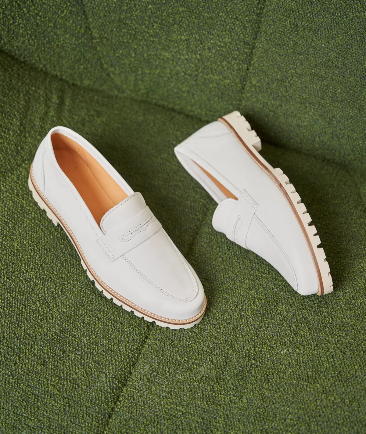 Cheap Mocassin chunky femme en cuir Femme Mocassins Et Derbies