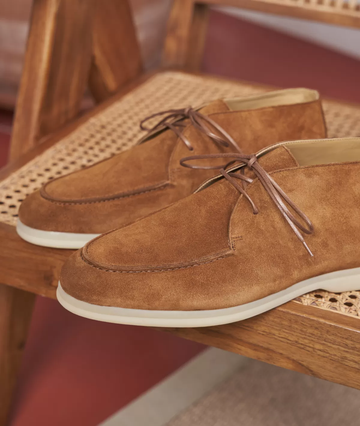 Hot Mocassin en daim  Homme Mocassins