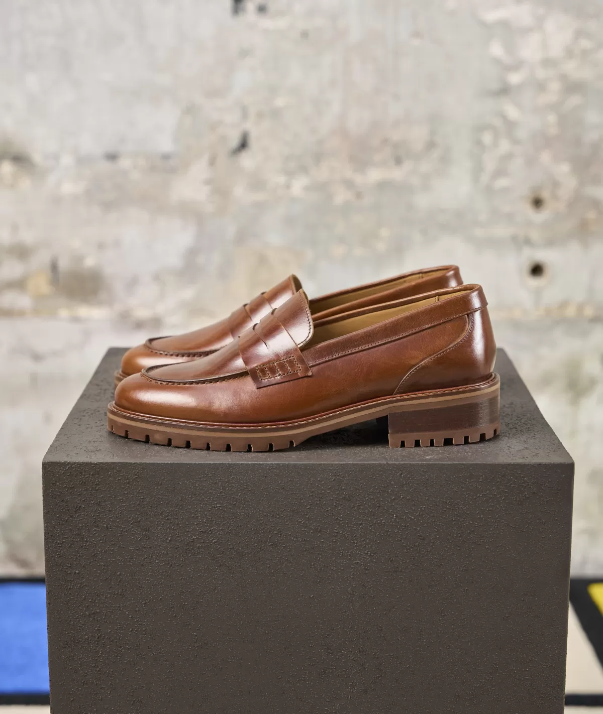 Clearance Mocassin femme en cuir Femme Mocassins Et Derbies