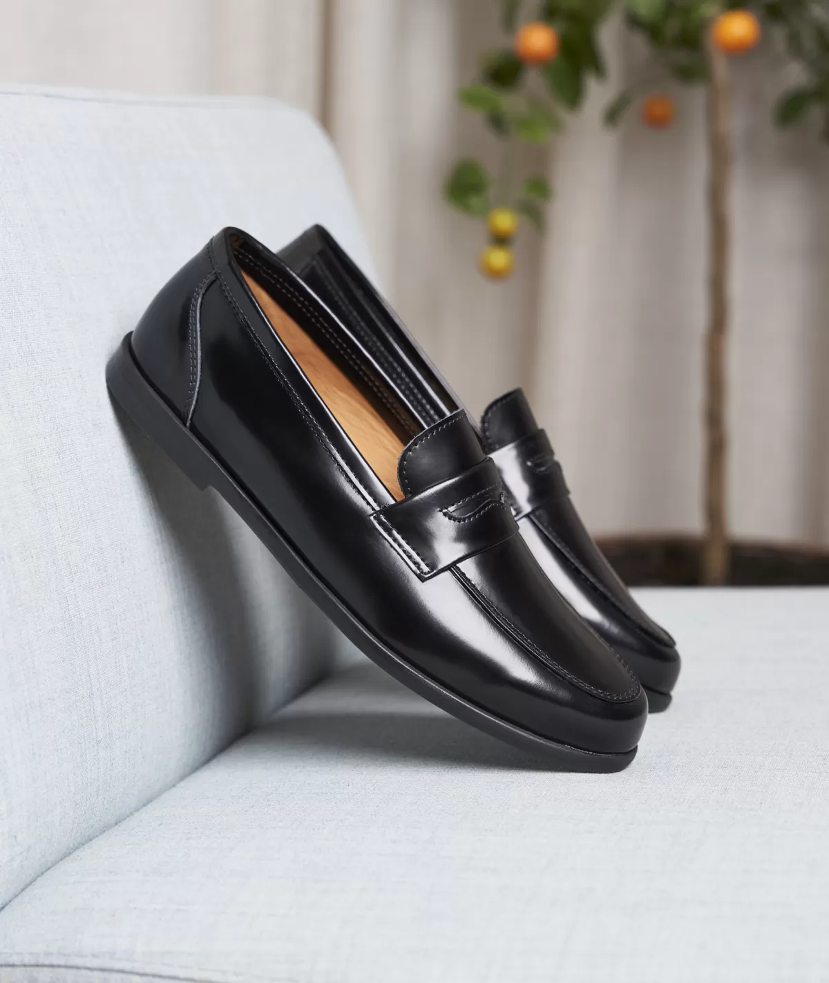 Outlet Mocassin femme en cuir vernis Femme Mocassins Et Derbies