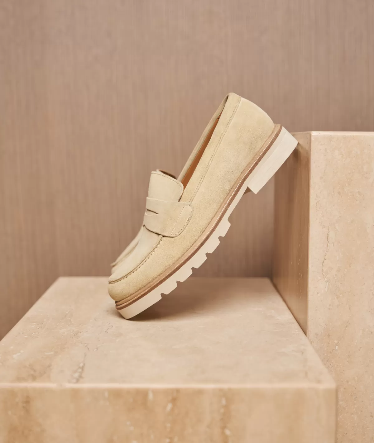 Flash Sale Mocassin femme en daim  Femme Mocassins Et Derbies
