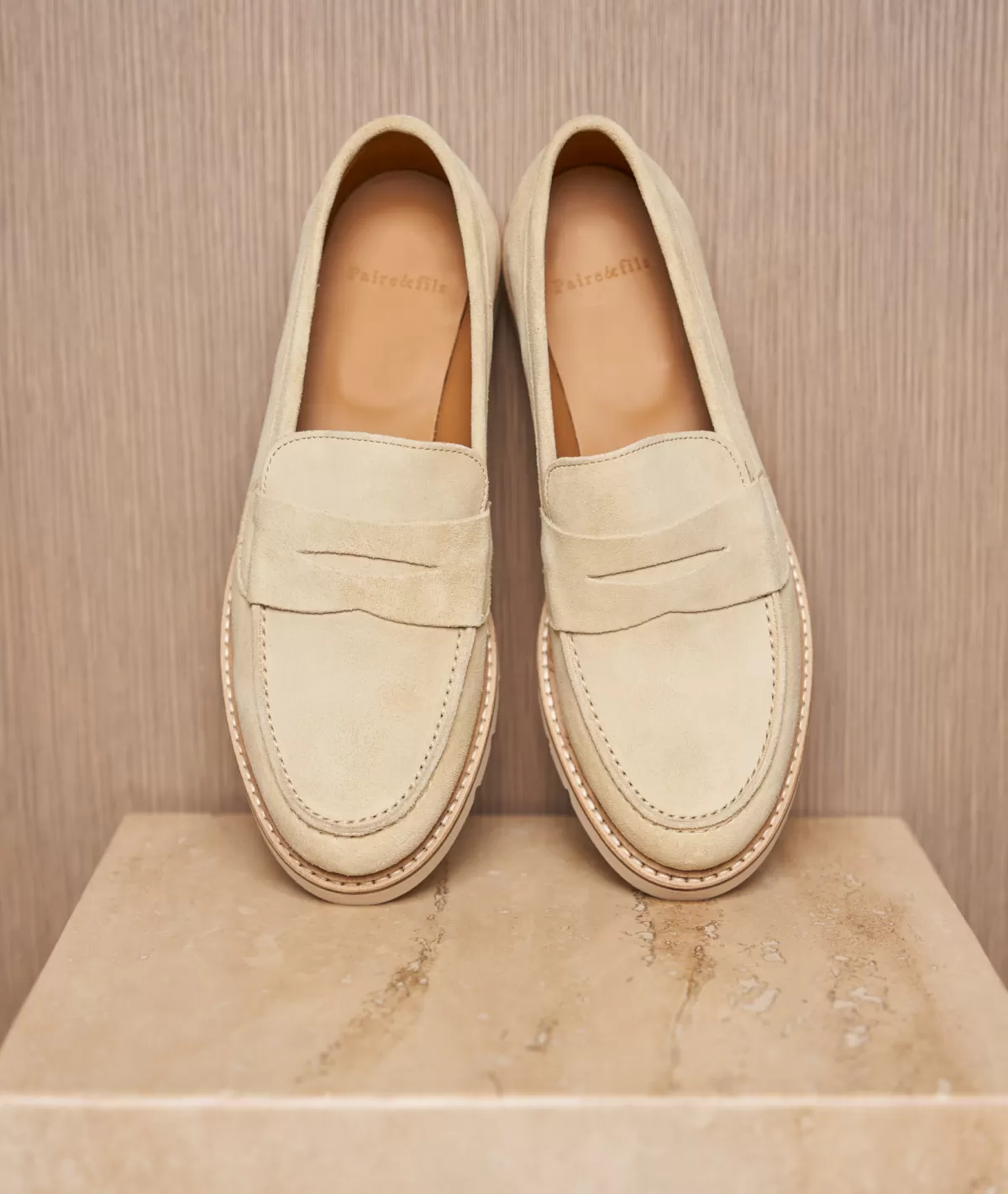 Flash Sale Mocassin femme en daim  Femme Mocassins Et Derbies