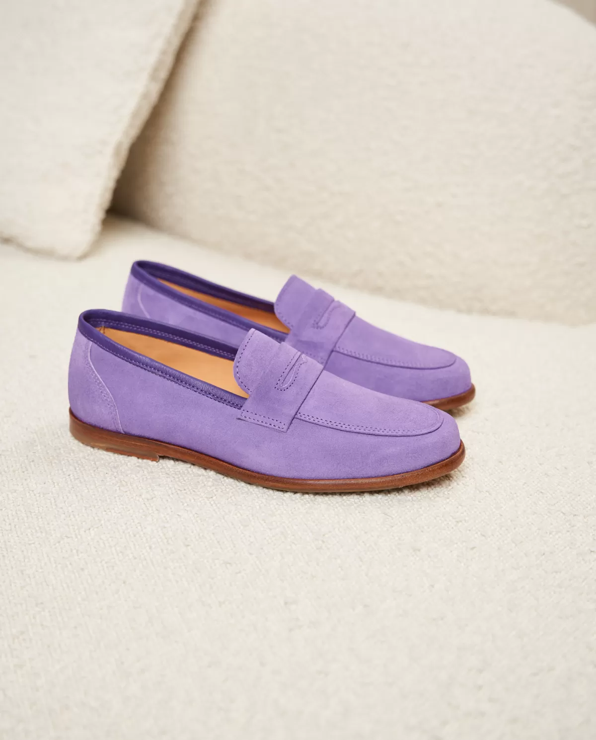 Store Mocassin femme en daim  Femme Mocassins Et Derbies