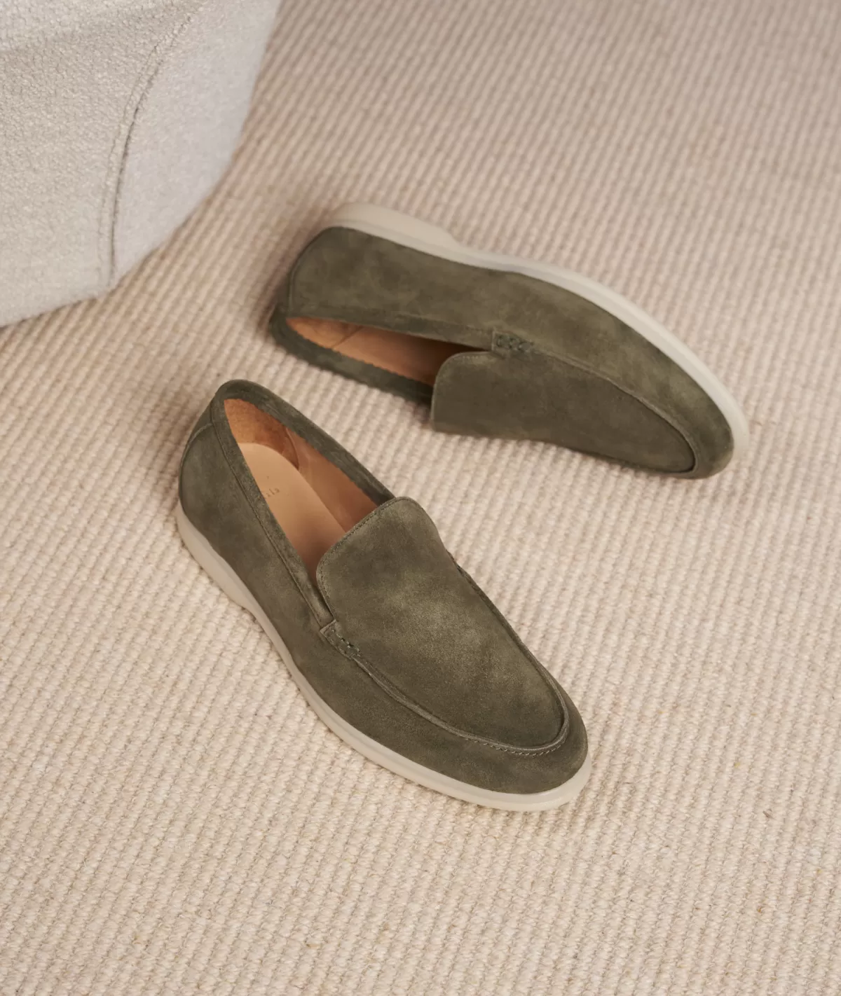Cheap Mocassin homme en daim Homme Mocassins