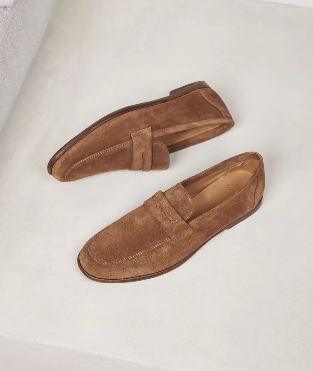 Best Mocassin homme en daim marron coco Homme Mocassins