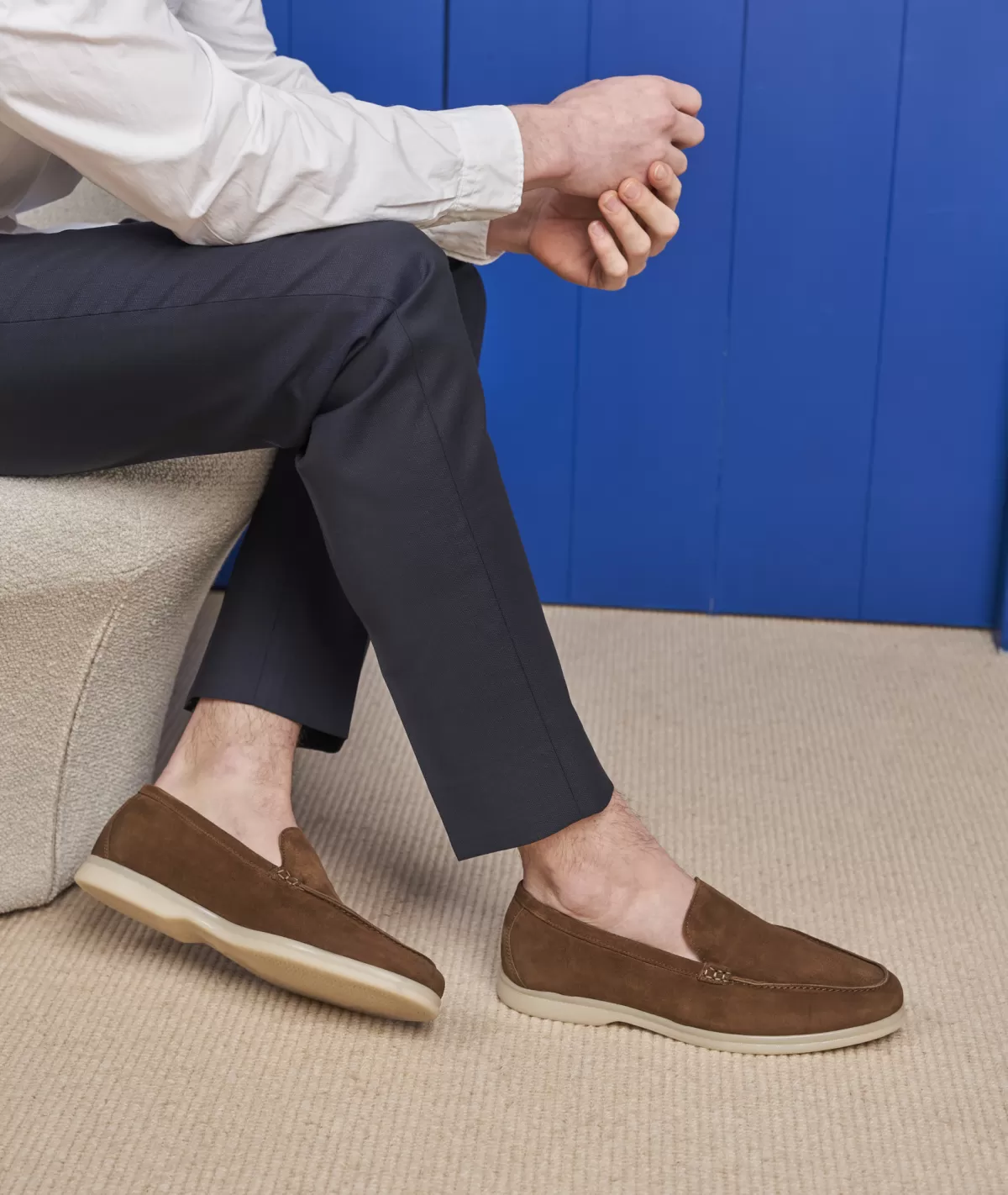 Shop Mocassin homme en daim  Homme Mocassins