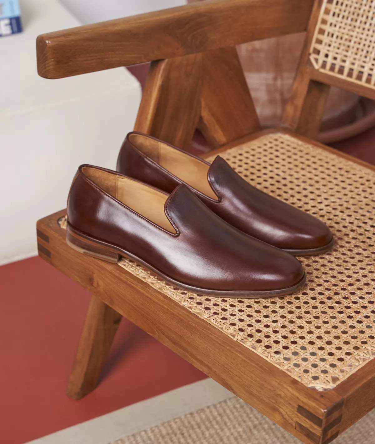 Cheap Mocassin sleepers en cuir Homme Mocassins