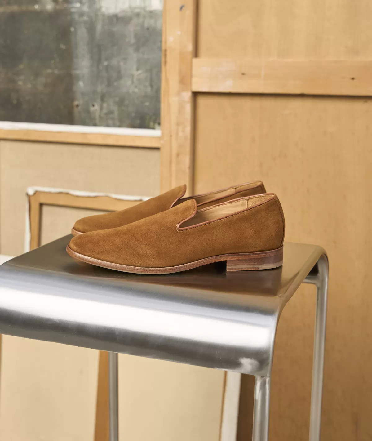 Discount Mocassin sleepers en daim Homme Mocassins