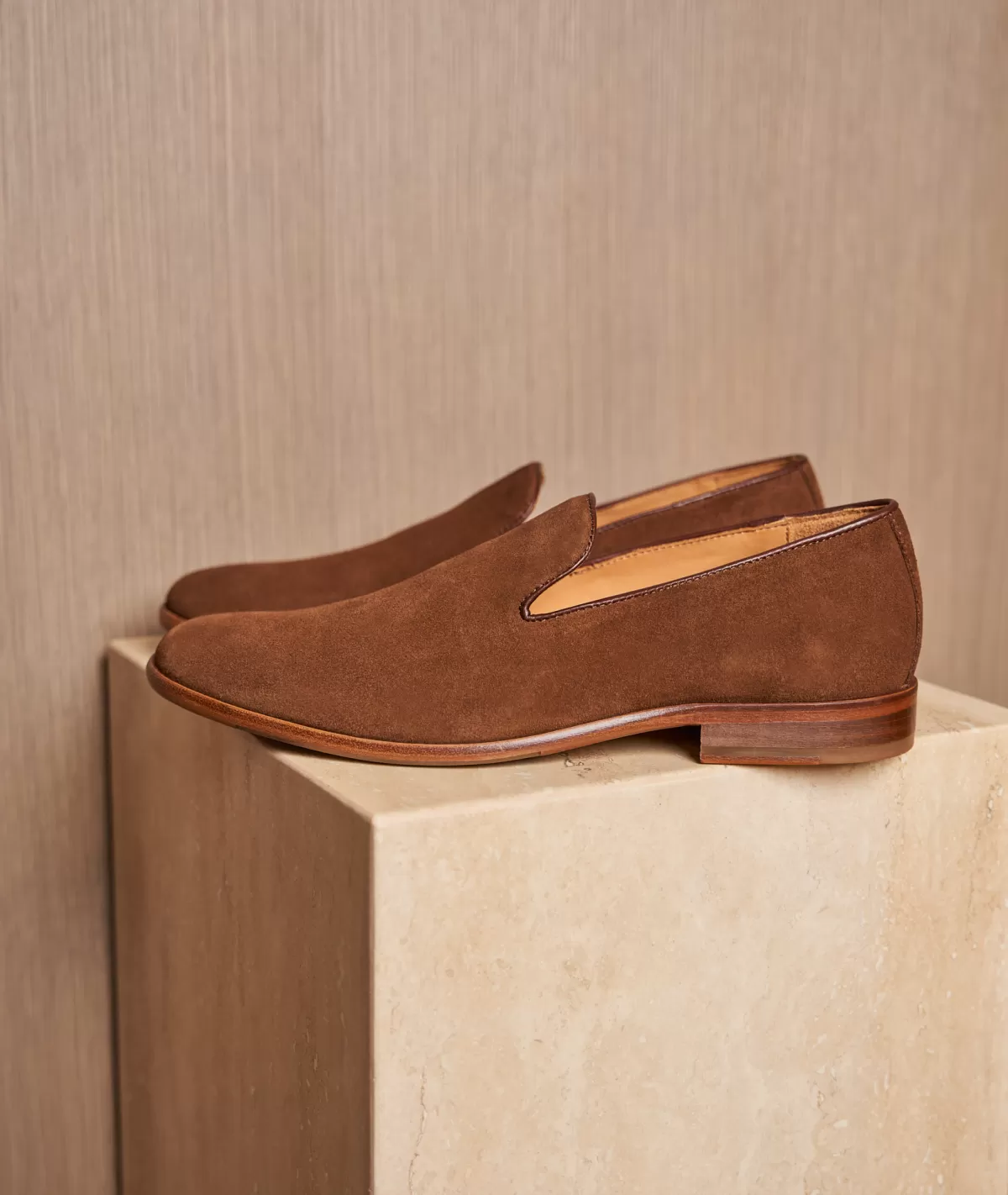 Outlet Mocassin sleepers en daim  Homme Mocassins