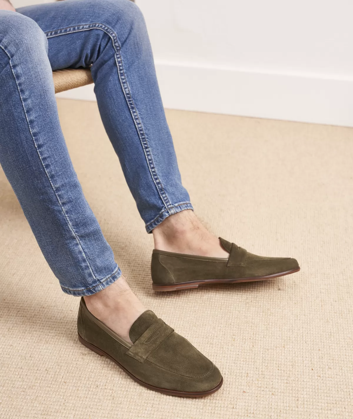 Flash Sale Mocassinen daim Homme Mocassins
