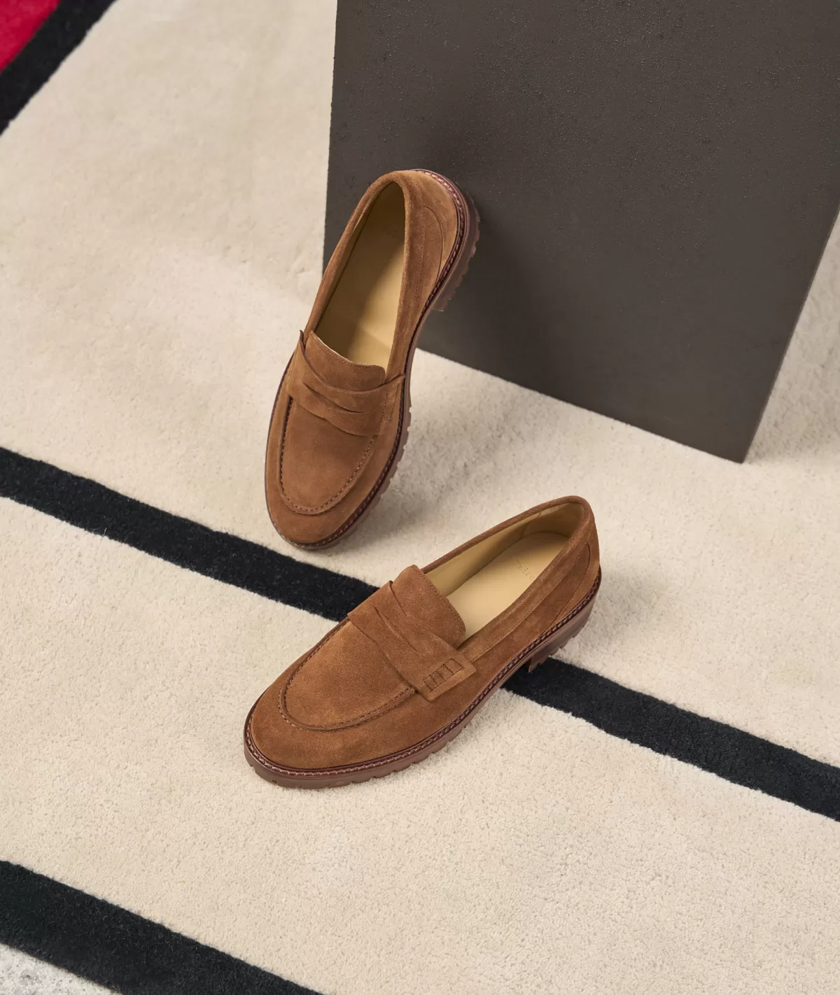 Cheap MOCASSINS EN DAIM Femme Mocassins Et Derbies