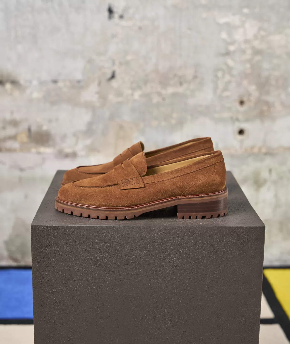 Cheap MOCASSINS EN DAIM Femme Mocassins Et Derbies