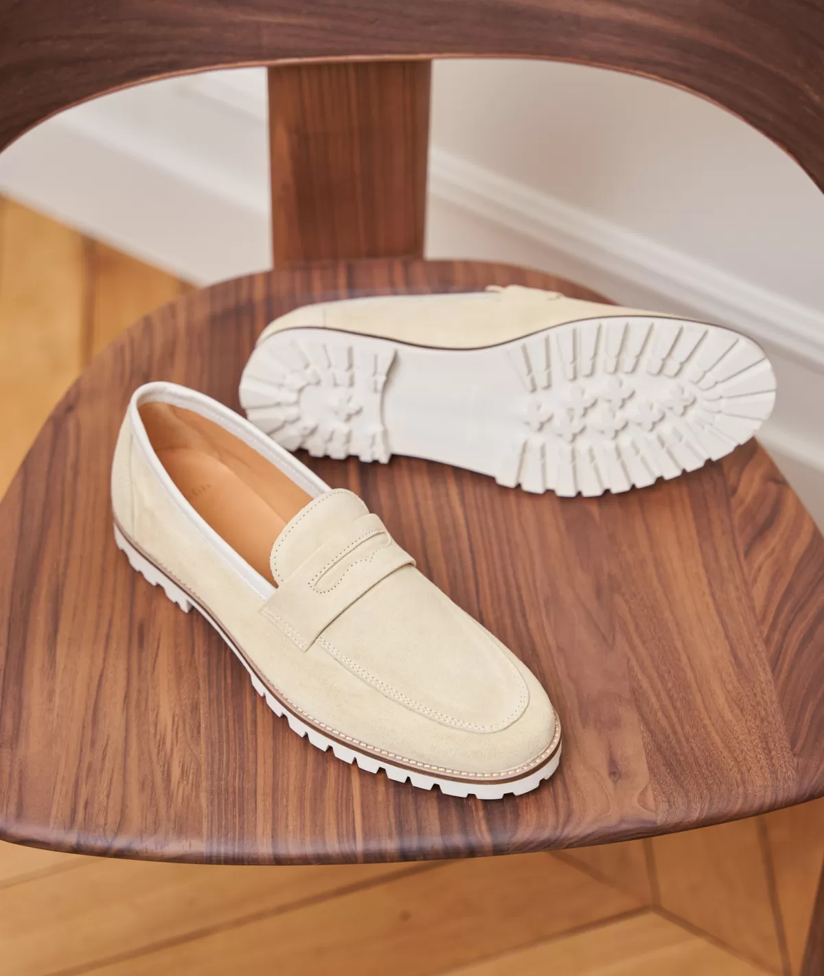 New Mocassins en daim  Homme Mocassins