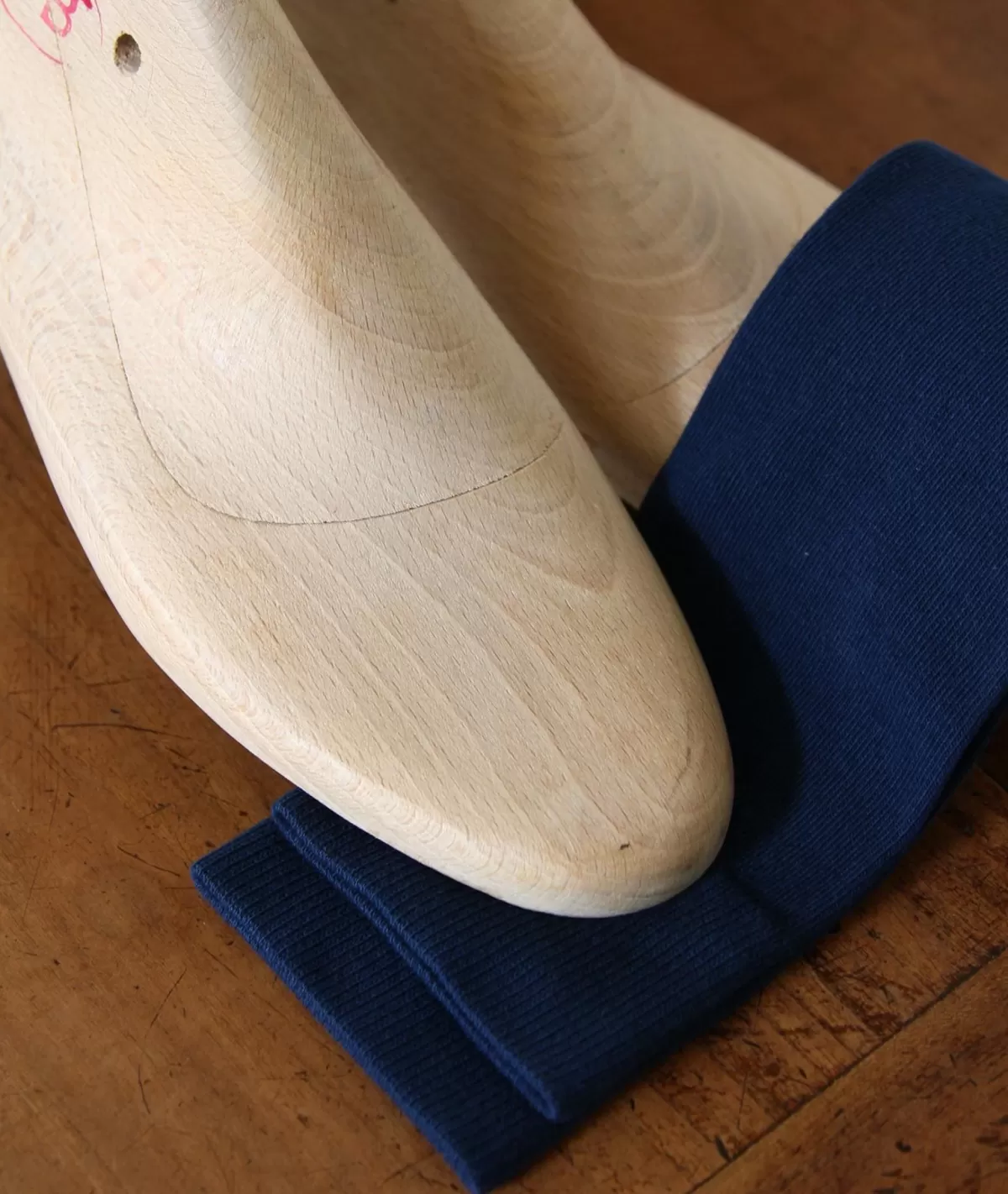 Fashion Paire de chaussettes en coton cobalt Homme Chaussettes