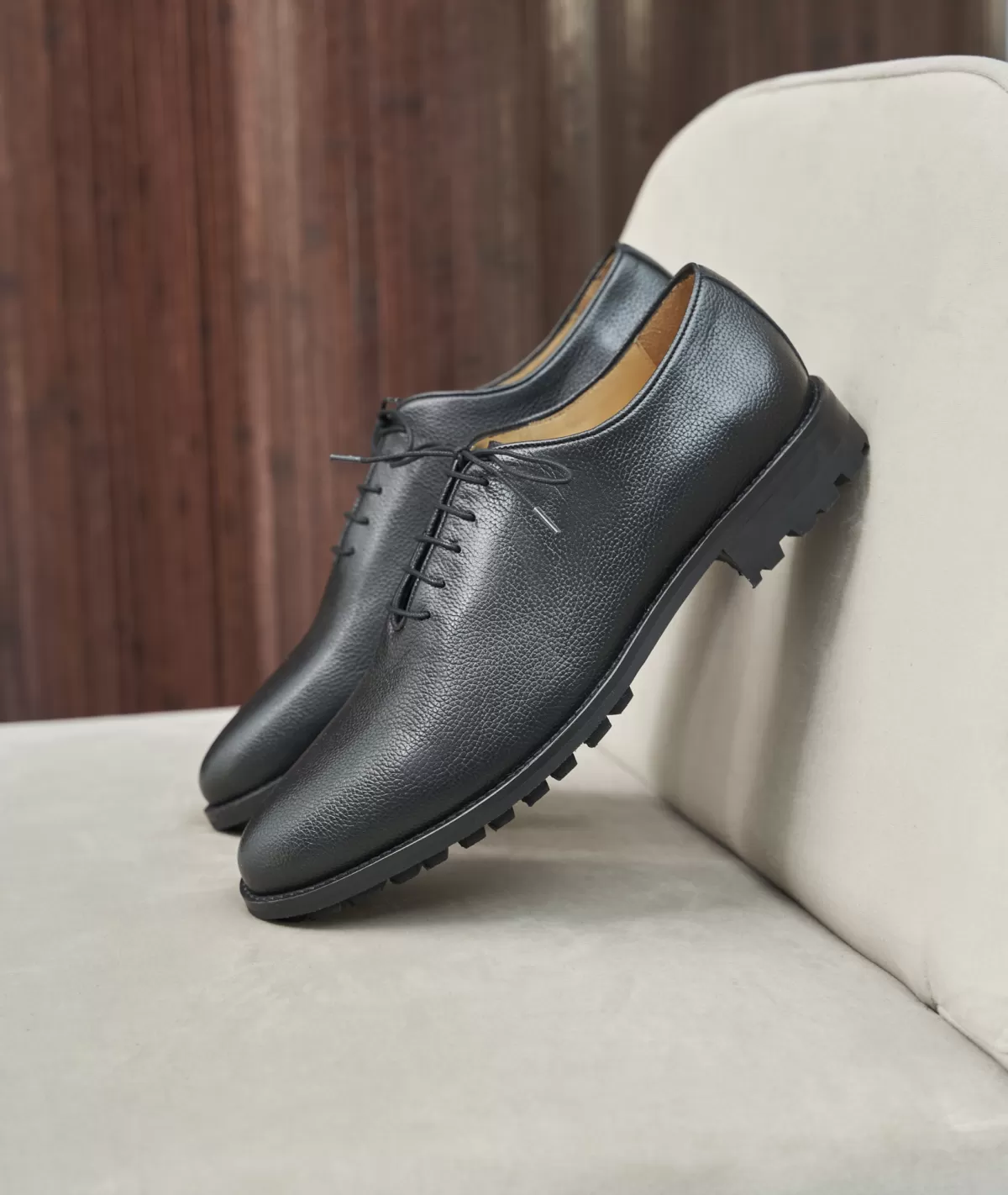 Best Richelieu homme en cuir grainé noir Homme Derbies Et Richelieu