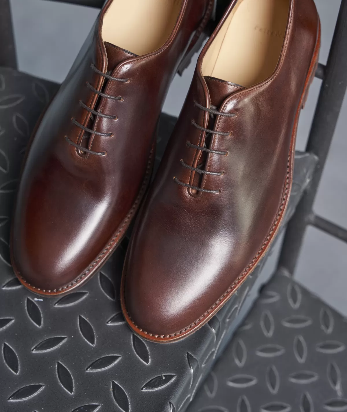 Flash Sale Richelieu homme en cuir patiné Homme Derbies Et Richelieu