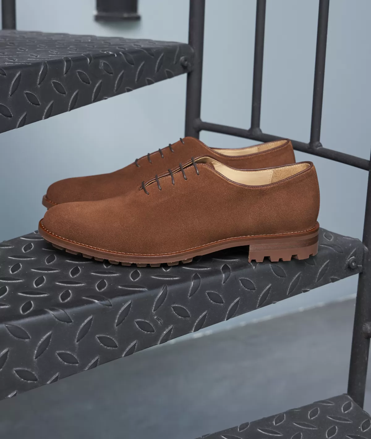Store Richelieu homme en daim marron Homme Derbies Et Richelieu